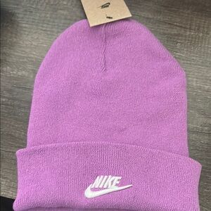 Nike Purple Knit Beanie